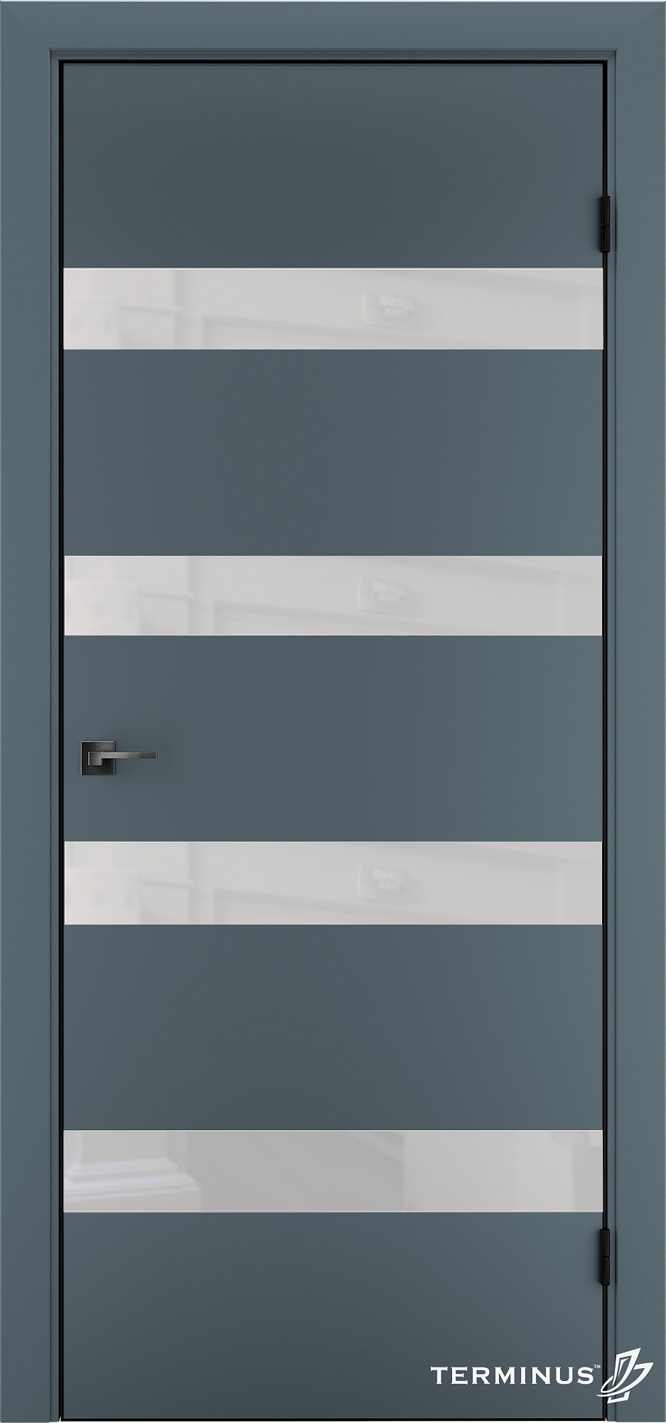 Двері модель 809 Малахіт (планілак білий)