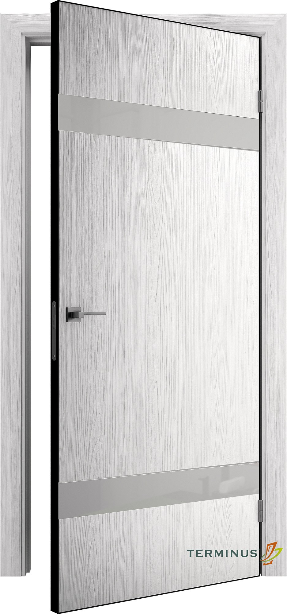 Двери модель 810 Артика (планилак белый) №1
