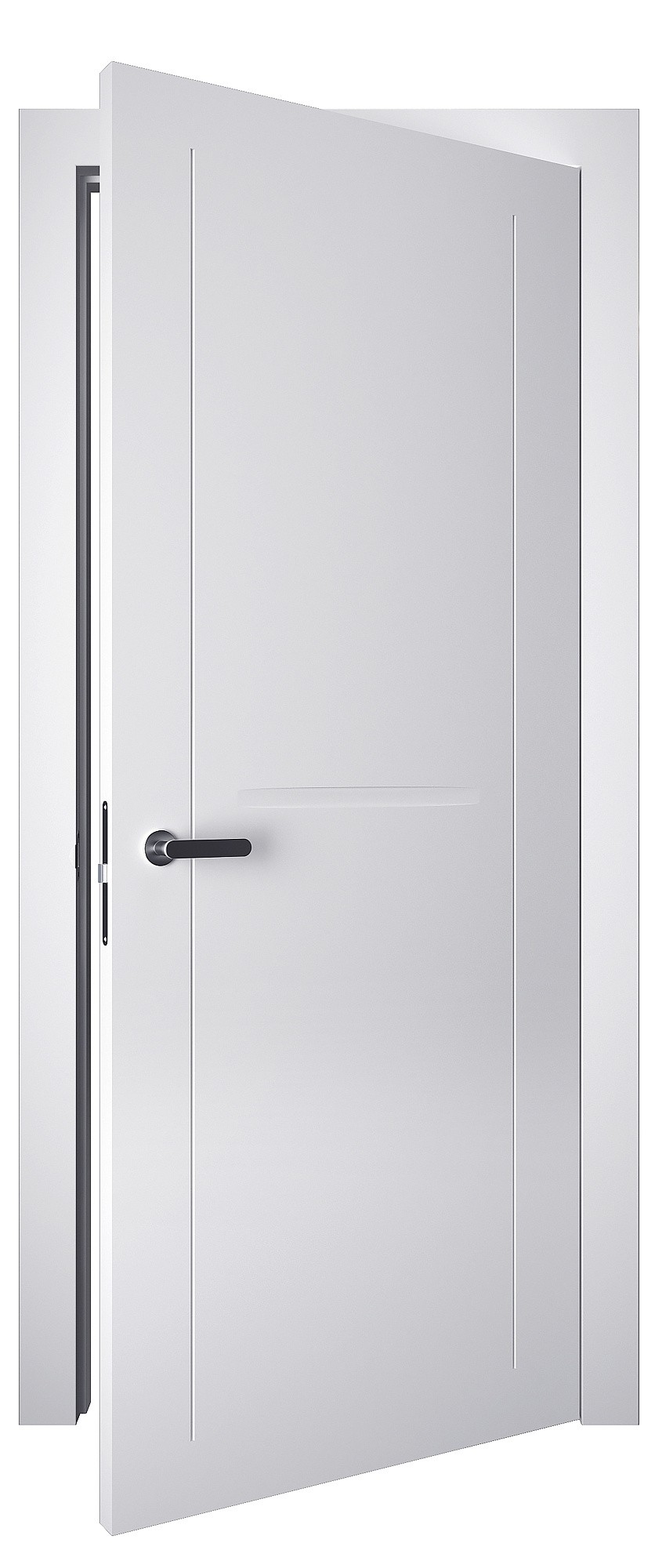 Двері модель 705.1 Біла Емаль (глуха) №1