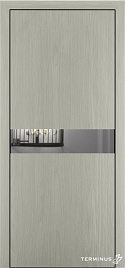 Двері модель 806 Аляска (дзеркало срібло) - terminus.ua