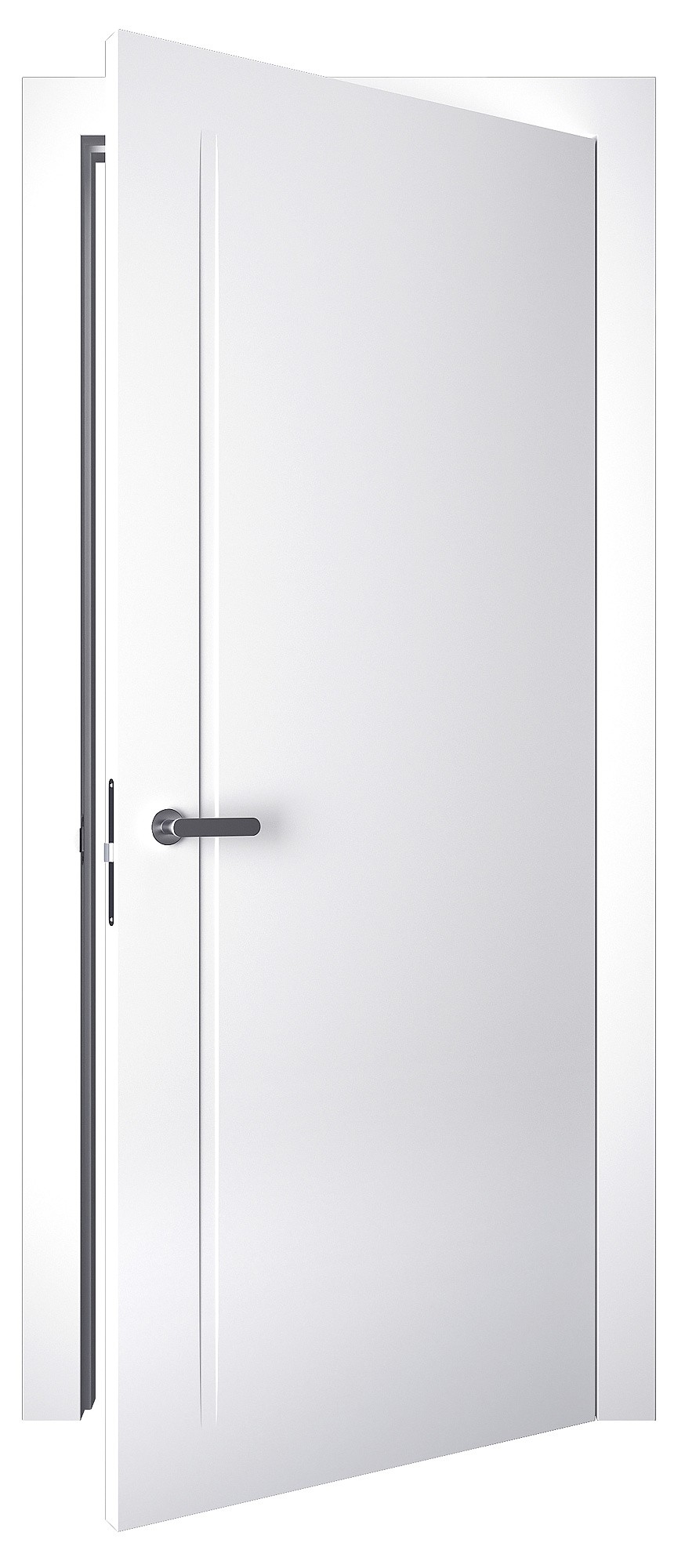Двері модель 705.2 Біла Емаль (глуха) №1