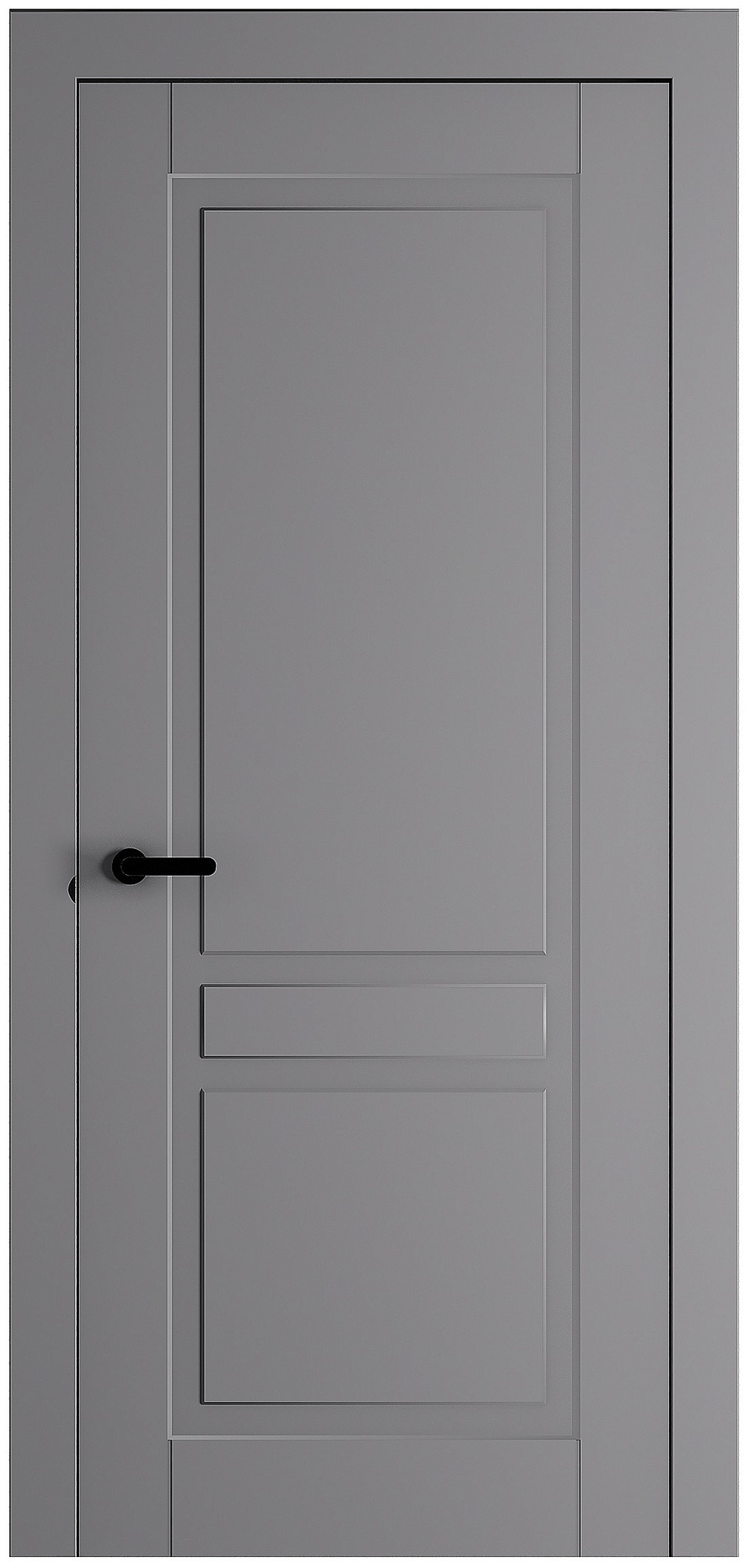 Двери модель 706.2 Серая Эмаль (глухая)
