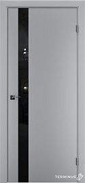 Двері модель 802 Сірі (планілак чорний) - terminus.ua