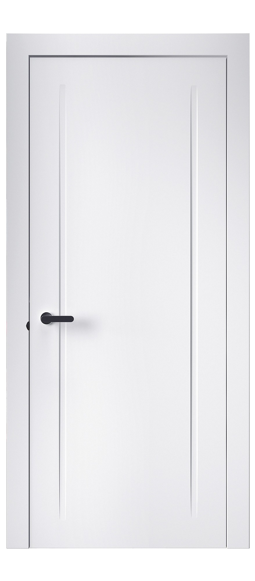 Двері модель 705.3 Біла Емаль (глуха)
