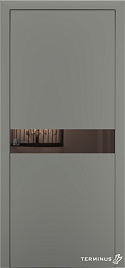 Двері модель 806 Онікс (дзеркало бронза) - terminus.ua