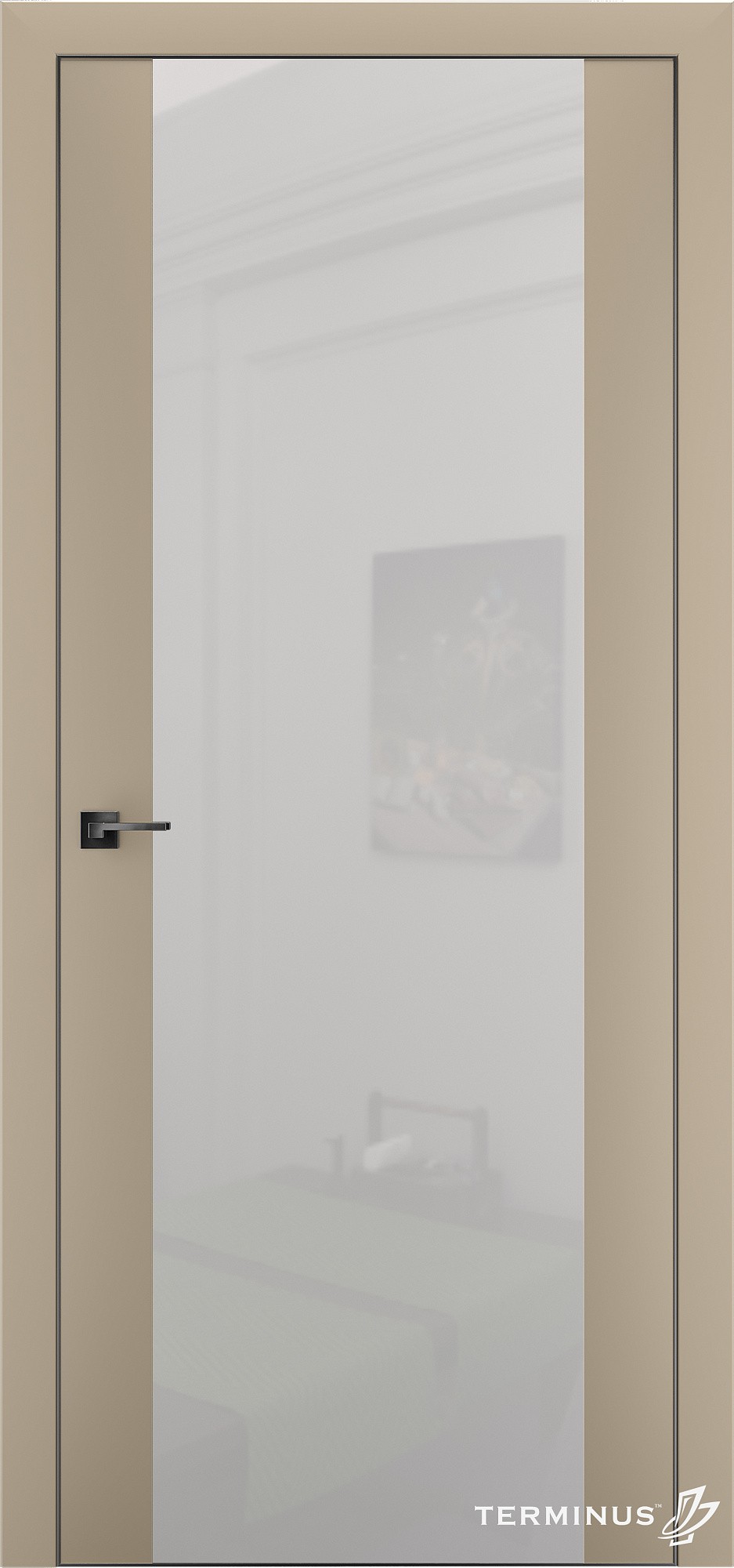 Двері модель 808 Магнолія (планілак білий)