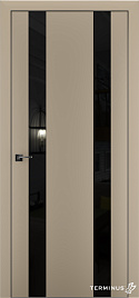 Двері модель 811 Магнолія (планілак чорний) - terminus.ua