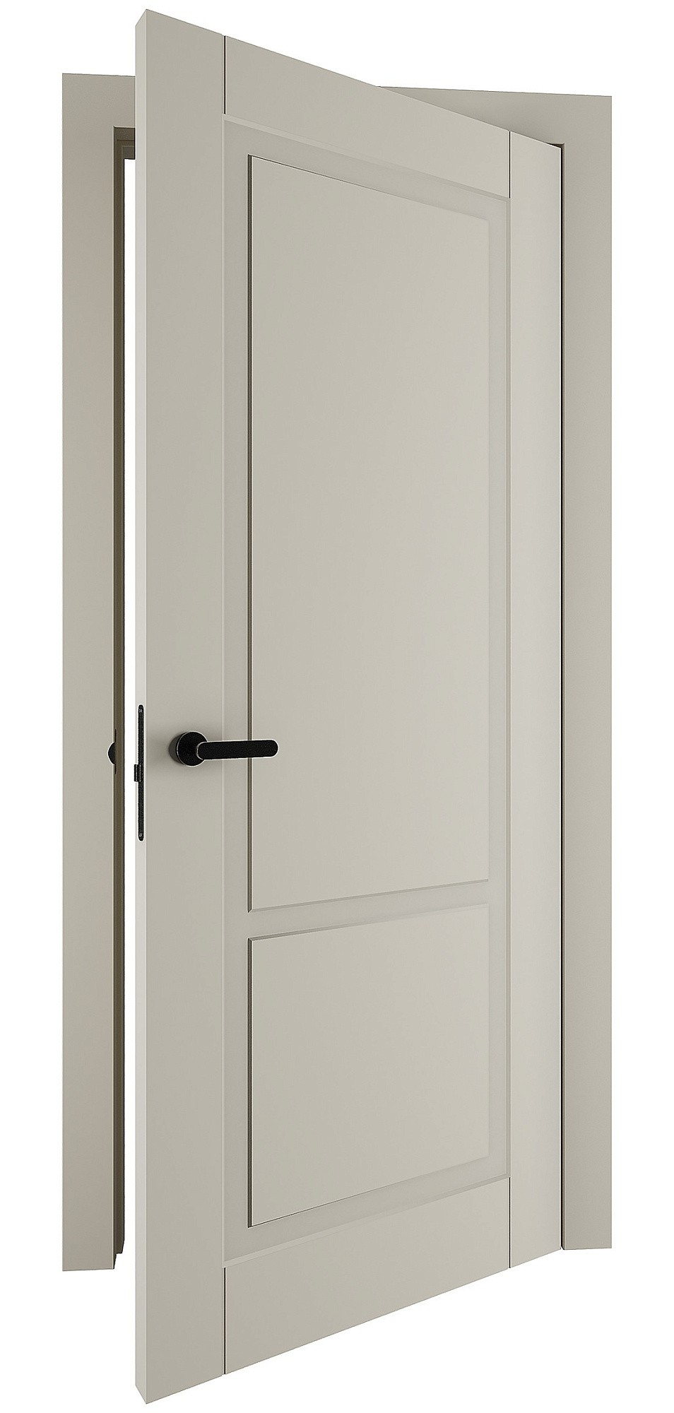 Двері модель 706.1 Крема Емаль (глуха) №1