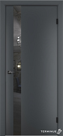Двери модель 802 Антрацит (зеркало графит) - terminus.ua