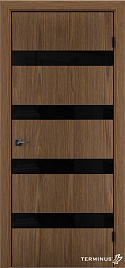 Двері модель 809 Сахара (планілак чорний) - terminus.ua