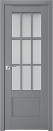 Двери модель 604 Серый (остекленная) - terminus.ua