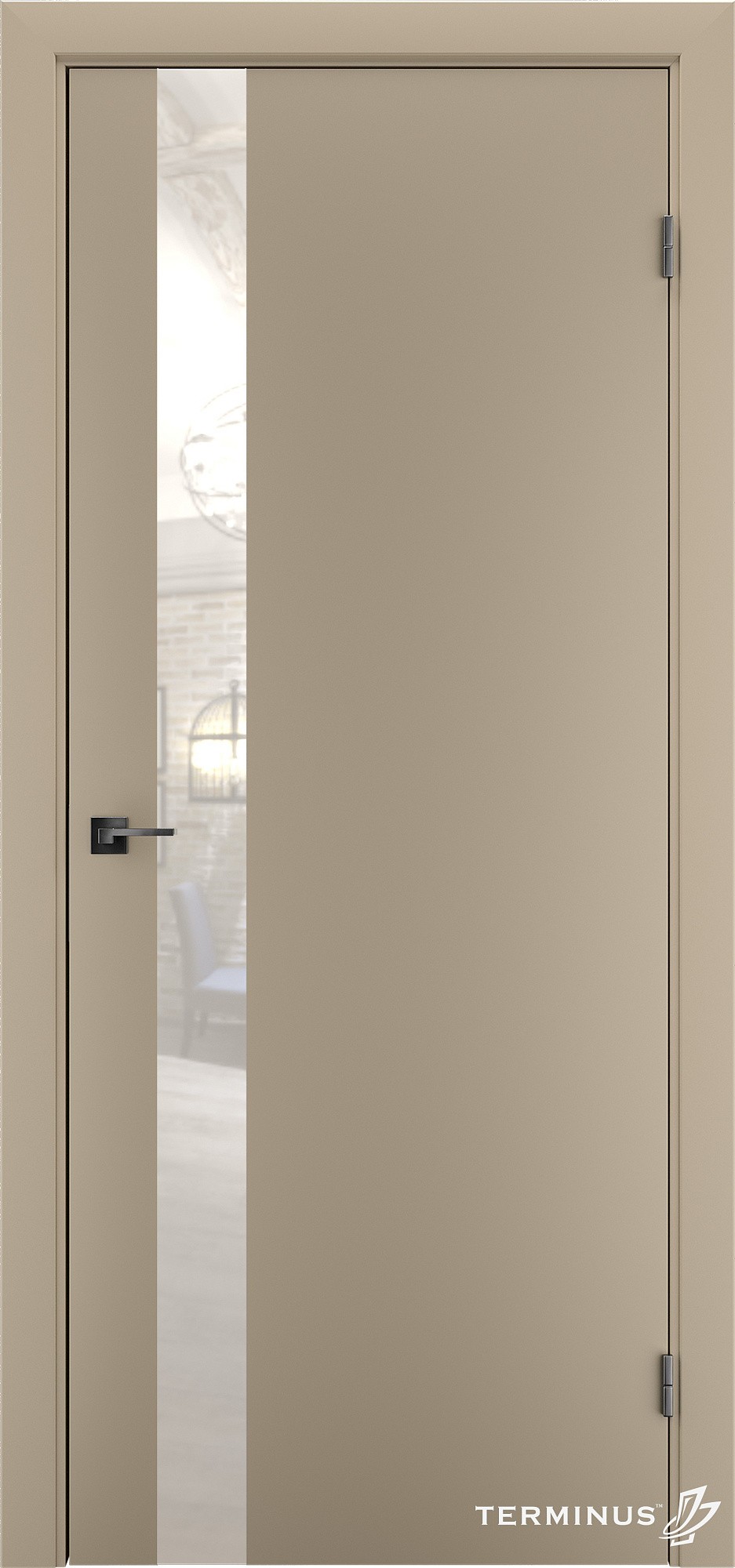 Двери модель 802 Магнолия (планилак молочный)