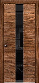 Двери модель 23 Орех американский (застекленная) - terminus.ua