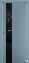 Двері модель 803 Аквамарин (планілак чорний) - terminus.ua