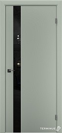 Двері модель 802 Оливін (планілак чорний) - terminus.ua