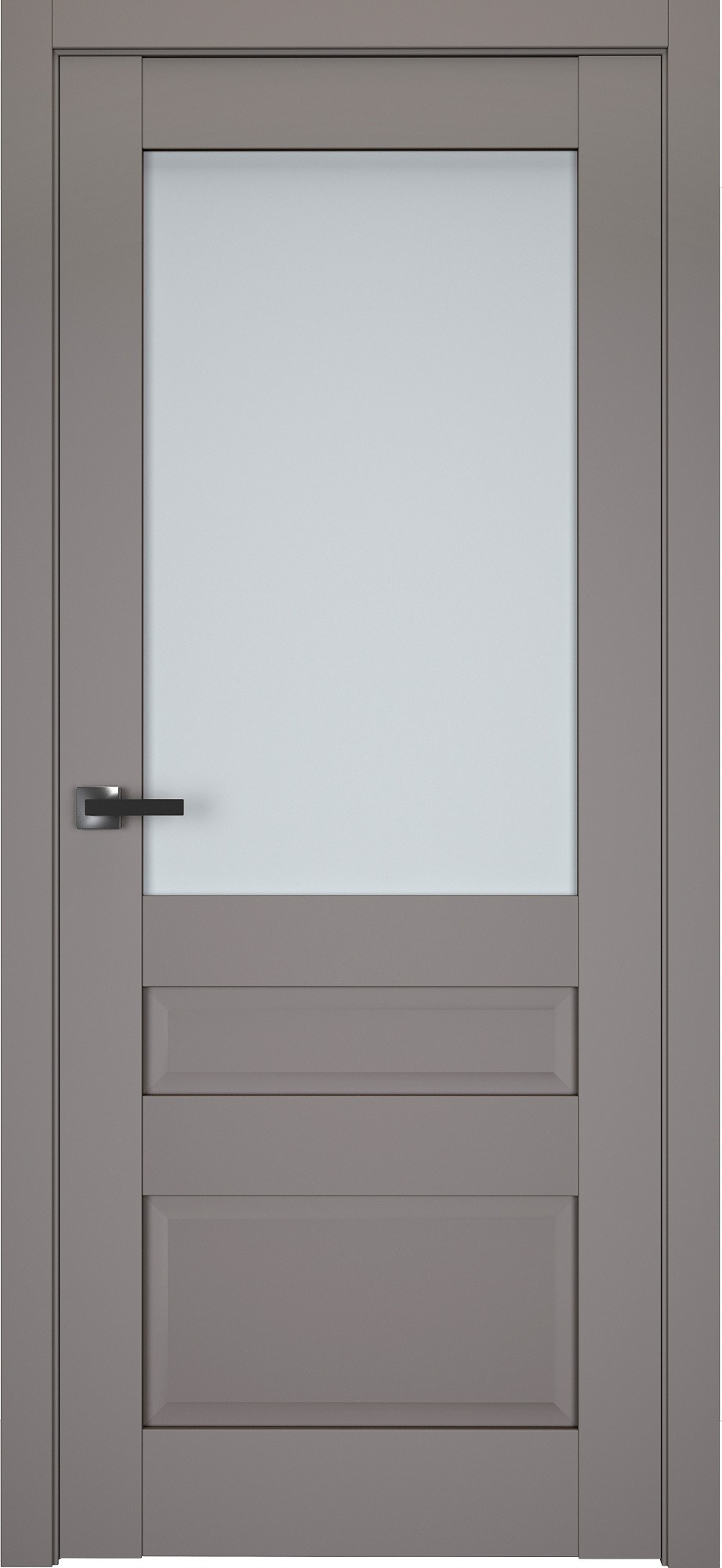 Двери модель 608 Оникс (остекленная)