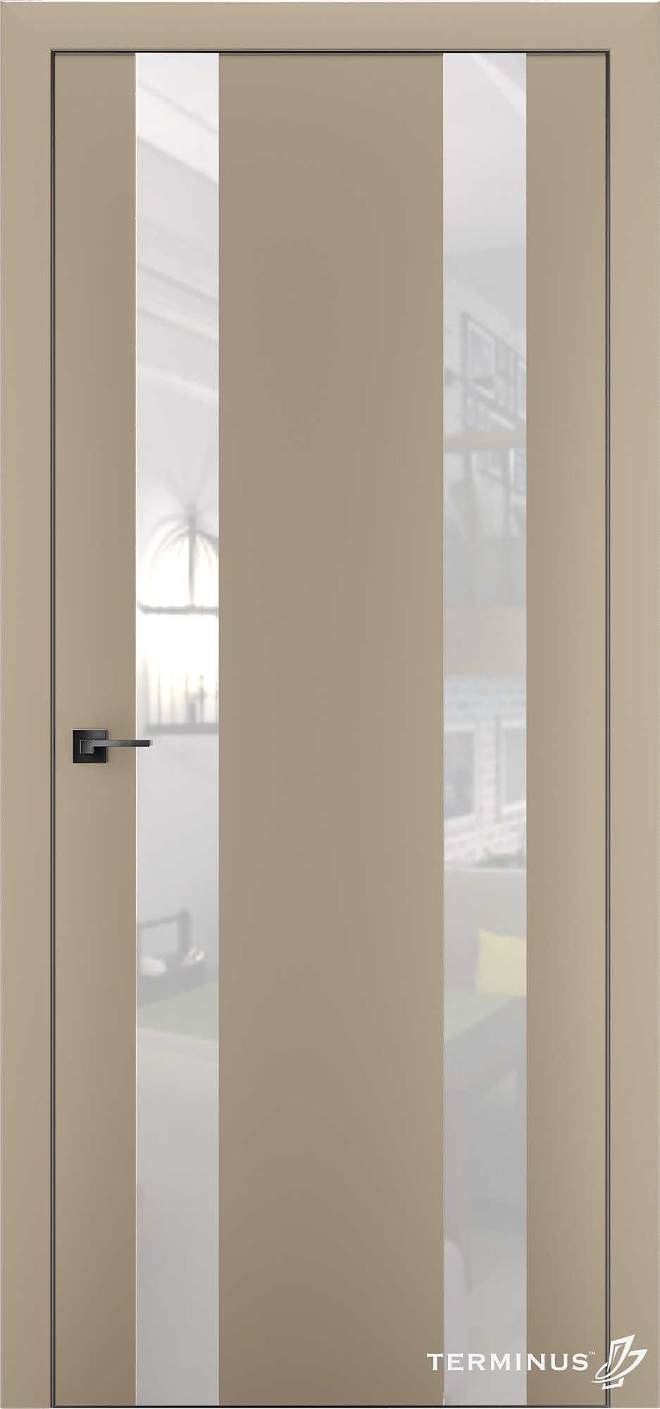 Двери модель 811 Магнолия (планилак белый)