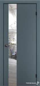Двері модель 803 Малахіт (дзеркало срібло) - terminus.ua