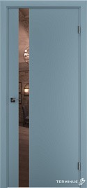 Двері модель 802 Аквамарин (дзеркало бронза) - terminus.ua