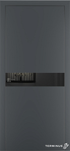 Двери модель 806 Антрацит (зеркало графит) - terminus.ua