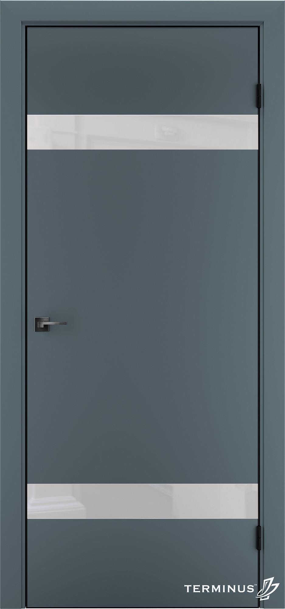 Двери модель 810 Малахит (планилак белый)