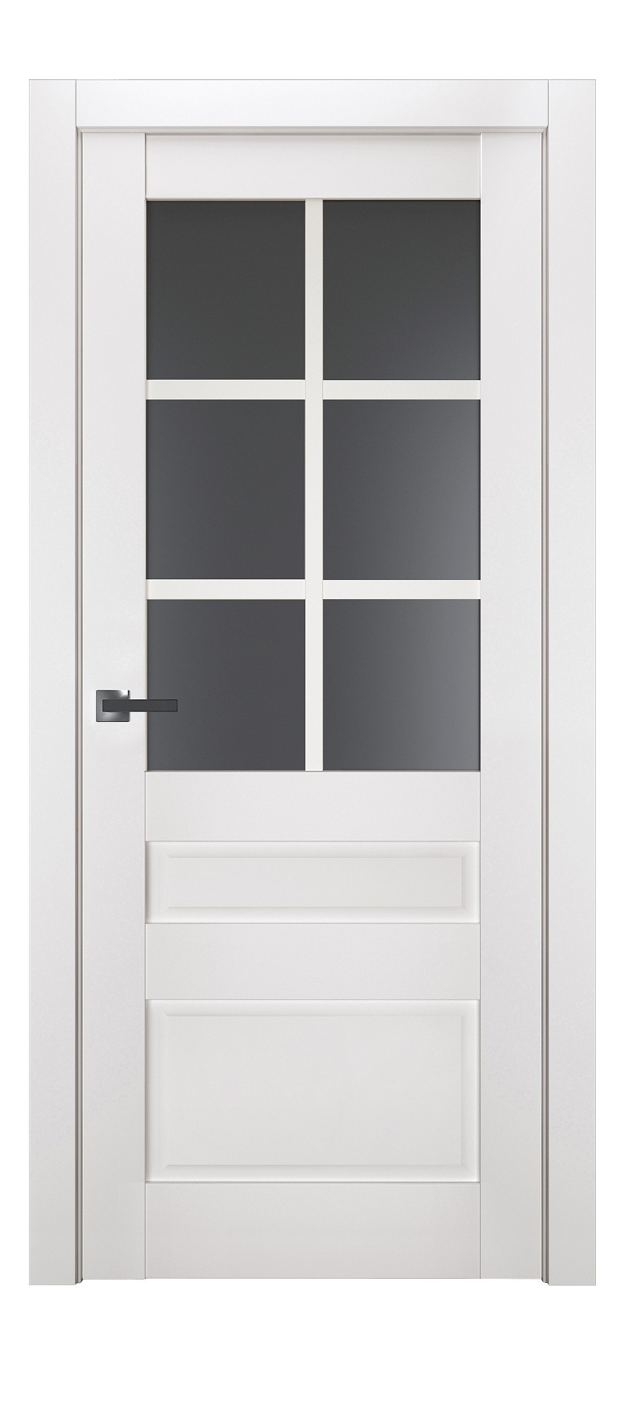 Двері модель 607 Магнолія (засклена)