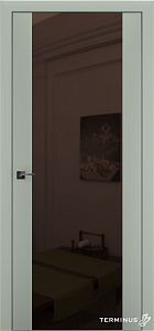 Двері модель 808 Оливін (дзеркало бронза) - terminus.ua