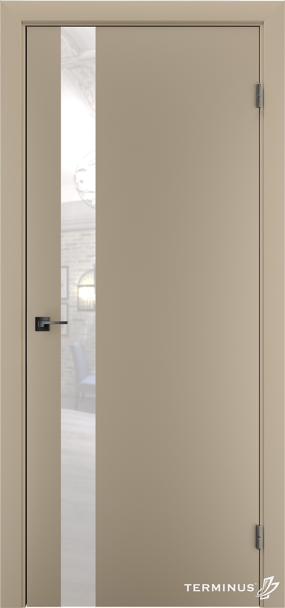 Двери модель 802 Магнолия (планилак белый)