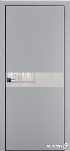 Двері модель 806 Сірі (планілак білий) - terminus.ua