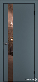 Двери модель 802 Малахит (зеркало бронза) - terminus.ua