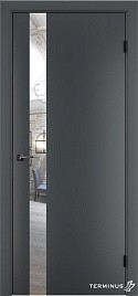 Двері модель 802 Антрацит (дзеркало срібло) - terminus.ua
