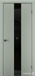 Двери модель 804 Оливин (зеркало графит) - terminus.ua